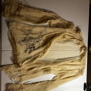 VINTAGE MESH COVERUP